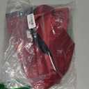 Men's Vest Tie Set Bow Tie Satin V-Neck Solid Colors Suit Waistcoat Cufflinks hanky Formal Wedding Business Tuxedo (Medium, Burnt Orange)