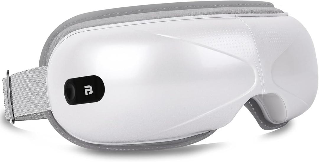 BOKOR Eye Massager with Heat and Compress, FSA/HSA Eligible Heated Mask Massager for Migraine, Eye Care Device for Deep Relax, Improve Sleep Quality, Ideal Gift for Birthday
