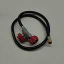 GasOne 2109-RED 4 ft High Pressure 0-20 PSI Adjustable Regulator with Red QCC-1 Type Hose-Works with Newer U.S. Propane Tanks