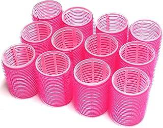 Large Hair Rollers, Self Grip, Salon Hairdressing Curlers,Large ,12 Pack