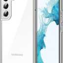 JETech Case for Samsung Galaxy S22 5G 6.1-Inch, Non-Yellowing Shockproof Bumper Protective Phone Cover, Anti-Scratch Hard PC Back (Clear)