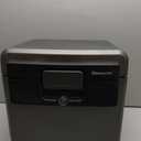 SentrySafe Black Fireproof and Waterproof Safe, File Folder and Document Box with Key Lock, Ex. 14.3 x 15.5 x 13.5 inches, HD4100