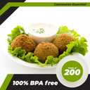 Concession Essentials 9 Inch Paper Plate Uncoated Plates White, 200ct (200 Count (Pack of 1))