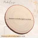 Tioncy 10 Pack Large Wood Slices for Centerpieces Unfinished Rounds Wood Slabs for Tables Decor Natural Wooden Circle for DIY Crafts Rustic Wedding Centerpiece Decor (9-10 Inch)