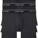 Calvin Klein Men's Microfiber Stretch 3-Pack Boxer Brief S