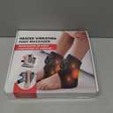 2PCS Cordless Foot Massager for Neuropathy, Foot and Ankle Massager for Pain Relief, 3000mAh Rechargeable Ankle Heating Pad with Massage for Circulation, Gray