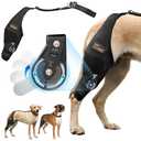 CHAMIN/RISURRY Adjustable Dog Knee Brace with Extra Collar, Support for Torn Acl Hind Leg, Tear Ligament, Osteoarthritis,Rear Leg Limp, Recovery After Surgery,(Right Leg,XL)