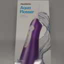 AquaSonic Water Flosser - Cordless Rechargeable Water Flossers for Teeth Cleaning - Waterproof Aqua Flosser, Portable Oral Irrigator for Dental Cleaning with 5 Jet Tips  Braces Home Travel (Satin Purple)