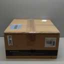 Lynnoland Farmhouse Black Chandelier Light Fixture, 5-Light Rustic Boho Chandeliers with Rattan & Linen Shade, Black Hanging Lighting for Dining Room, Kitchen Island, Bedroom (Bulbs Not Included)