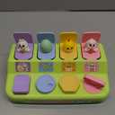 Letapapa Interactive Pop Up Toys for Toddlers, Toddler Easter Toys Easter Basket Stuffers, Montessori Cause and Effect Toy Gifts for Baby Early Learning, Baby Toys for Boys Girls Age18 Months+