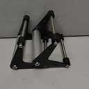 Mochantum Push Up Bar - Heavy-Duty Stainless Steel Pushup Stands with Non-Slip Base, 660 lb Capacity, Portable Home Gym Equipment for Strength Training & Floor Workouts (Black)