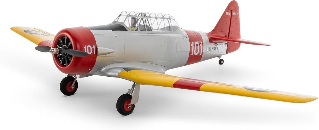 E-flite SNJ-5/AT-6 Texan 1.5m BNF Basic EFL08750 RC Warbird Airplanes