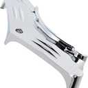 Chrome ABS Cylinder Base Cover Compatible with for Harley Softail Dyna Road King Twin Cam 1999-2006