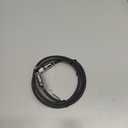 EMK 24K Gold-Plated Toslink to Mini Toslink Cable (1.5ft/0.5M) - Digital Optical Audio Cable with 3.5mm Mini Plug for Soundbar, Home Theater, TV - Silver SPDIF Fiber Optic Cable