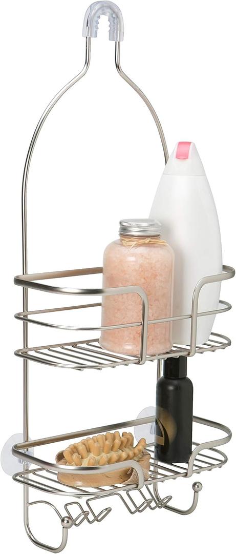Bath Bliss 23385-SATIN Shower Caddy, Satin