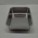 P&P CHEF Lasagna Pan, Rectangular Cake Pan Roaster Pasta Baking Cookie Sheet Pans Stainless Steel, Heavy Duty & Durable, Oven & Dishwasher Safe, 12.7" L x 3.2" H