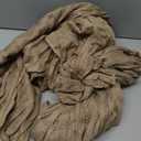 Nude Cheesecloth Table Runner 10 Pack Spring Table Runners Boho Gauze 120 Inches Coffee Cheese Cloth Table Decor for Wedding Bridal Baby Shower Valentine's Day