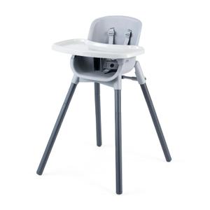 Chicco Zest 4-in-1 Folding High Chair, Feeding Chair, Toddler Chair and Youth Stool, Multi-Use Easy Clean High Chair, Seasalt/Grey
