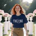 Western Shirts for Women Bride T-Shirt Bachelorette Tee Bridesmaid Tops (XXL)