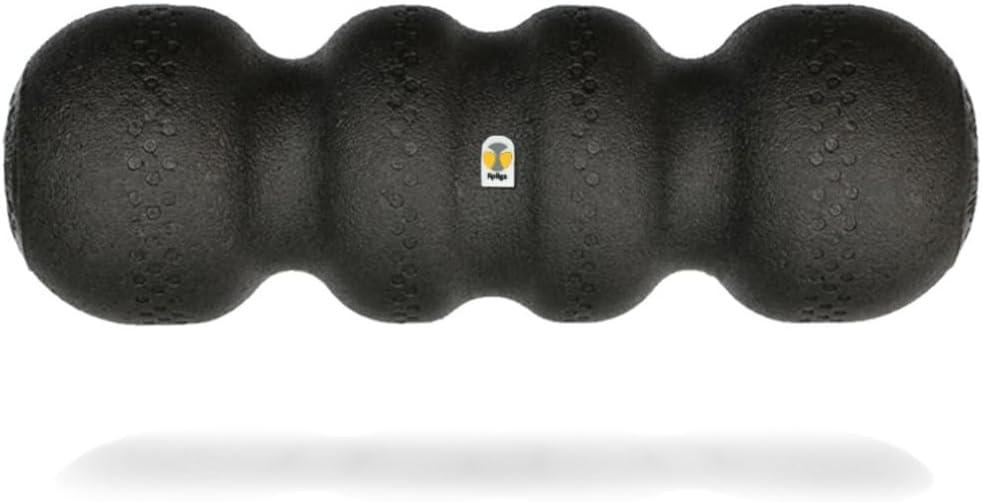 Rollga Foam Roller PRO - High Density Foam Roller for Back Pain Relief, Deep Tissue Massage & Muscle Recovery. Physical Therapy Exercise Tool for Neck, Back, Legs, & Feet. Yoga & Pilates Roller (Black)