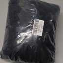 Women's Plus Size 2 Piece Outfits Open Front Blazer and High Waisted Long Pant Suit Set Business Loungewear (3X-Large, Black)