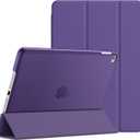 JETech Case for iPad (9.7-Inch, 2018/2017 Model, 6th/5th Generation), Smart Cover Auto Wake/Sleep (Purple)