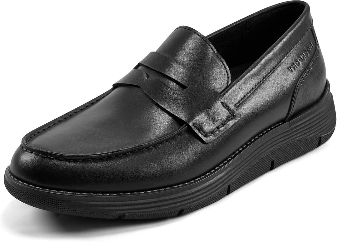 Rockport Men's Liam (11.5, Black Leather)