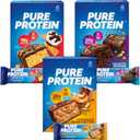 Pure Protein 18 Count Variety Pack - Galactic Brownie, Sundae Cone, Chocolate Peanut Butter