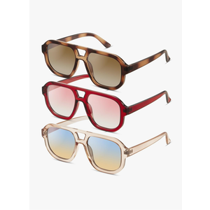 livho Trendy Polarized Square Aviator Sunglasses Women Men Square Eyewear Frame, Retro Sun Glasses for Women Men 2025 Shades