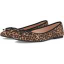 SM New York Womens Zion Leopard Ballet Bow Flats SIZE 11