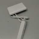 LIDER Flat-Face Outlet Extender with 3 Receptacles, Ultra-Thin Wall Plate Plug with Cord Extender and 3-Outlet Power Strip, 3ft Cord, LWE3-315-W, ETL-Listed, White