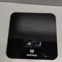 Digital Bathroom Scale for Body Weight: High-Precision 4-Sensor Accuracy, LED Display, 400lb/180kg Capacity, Safe Rounded Corners, Batteries Included