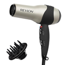 REVLON Turbo Hair Dryer | 1875 Watts of Maximum Shine, Fast Dry (Silver) | Built for Speed, Style & Shine, Fast Drying, Reduces Frizz, 3X Ceramic Coating
