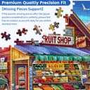 500 Pieces Puzzle for Adults, Country Store Puzzles, Landscape Jigsaw Puzzles, Creative Play Holiday Party Gifts, Fun and Challenging Family Game for Adults Seniors, 20.5x15 in