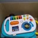 Baby Einstein Musical Mix N Roll 4-in-1 Push Walker, Activity Center, Toddler Table & Floor Toy, 100+ Songs & Phrases, DJ Station with Piano