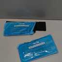 REVIX Ice Packs for Injuries Reusable, 2 Packs Hot & Cold Gel Ice Packs with PVC Cooling Design & Adjustable Strap, Flexible Therapy on Joints, Muscles, Shoulder, Back and Knee (10" x 5" Blue)