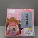 Baby Ball Pit for Toddler with 50 Balls, Pop Up Princess Tent with Star Lights for 1 2 3 Year Old Birthday Gift, 12-18 Months Baby Girl Toys with Carrying Bag, Indoor&Outdoor Play Tent for Kids (Pink)