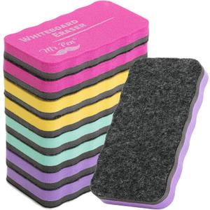 Mr. Pen- White Board Erasers, 8 Pack, Pastel Colors, Magnetic Dry Erase Eraser