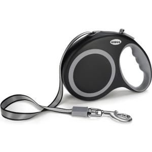 Retractable Dog Leash, 26 Feet Dog Leash for Small to Large Dogs up to 110lbs,Heavy Duty Design with Anti-Slip Handle, One-Handed Quick-Lock Braking System.