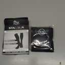 Physix Gear Compression Socks - Best Men & Womens Compression Sock for Circulation, Running, Nurses, Athletic Use Sock Compression, Blood Pressure Socks, Calcetines de , All, Black, S/M