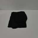 Obstal 6ft Stretch Black Spandex Table Cloth for Standard Folding Tables - 2 Pack Universal Rectangular Fitted Tablecloth Protector for Wedding, Trade Show, Vendor Stand