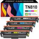 LeciRoba TN810 TN-810 Toner Cartridge Replacement for Brother TN810 TN810XL TN 810 XL for Brother MFC-L9610CDN HL-L9410CDN HL-L9430CDN HL-L9470CDN MFC-L9630CDN MFC-L9670CDN Printer (4-Pack)