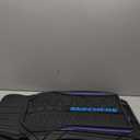 Skechers Car Floor Mats,Heavy Duty Rubber Car Mats Full Set,All Weather Floor Mats,Waterproof Trim to Fit Universal Floor Liner Car Accessories,Automotive Floor Mats for Cars Trucks SUV,Blue