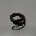 PH PandaHall 1.4 inch Wide Crossbody Strap, 33~55 inch Black PU Leather Shoulder Bag Strap Adjustable Purse Strap Replacement Shoulder Strap for Briefcase Messenger Bag Handbags Women Purse