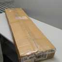 GHC Floating TV Stand, Wall Mounted Entertainment Center and Cabinet Shelf, TV Console with Storage, Media Console for DVD Player, Space-Saving Under TV Shelf for Bedroom (Rustic Brown)