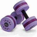 YOTTOY Water Dumbbells for Pool Exercise,Foam Aquatic Dumbbells for Water Aerobics,Resistance Training & Physical Therapy,Pool Weights for Water Workouts,Aqua Fitness,Set of 2