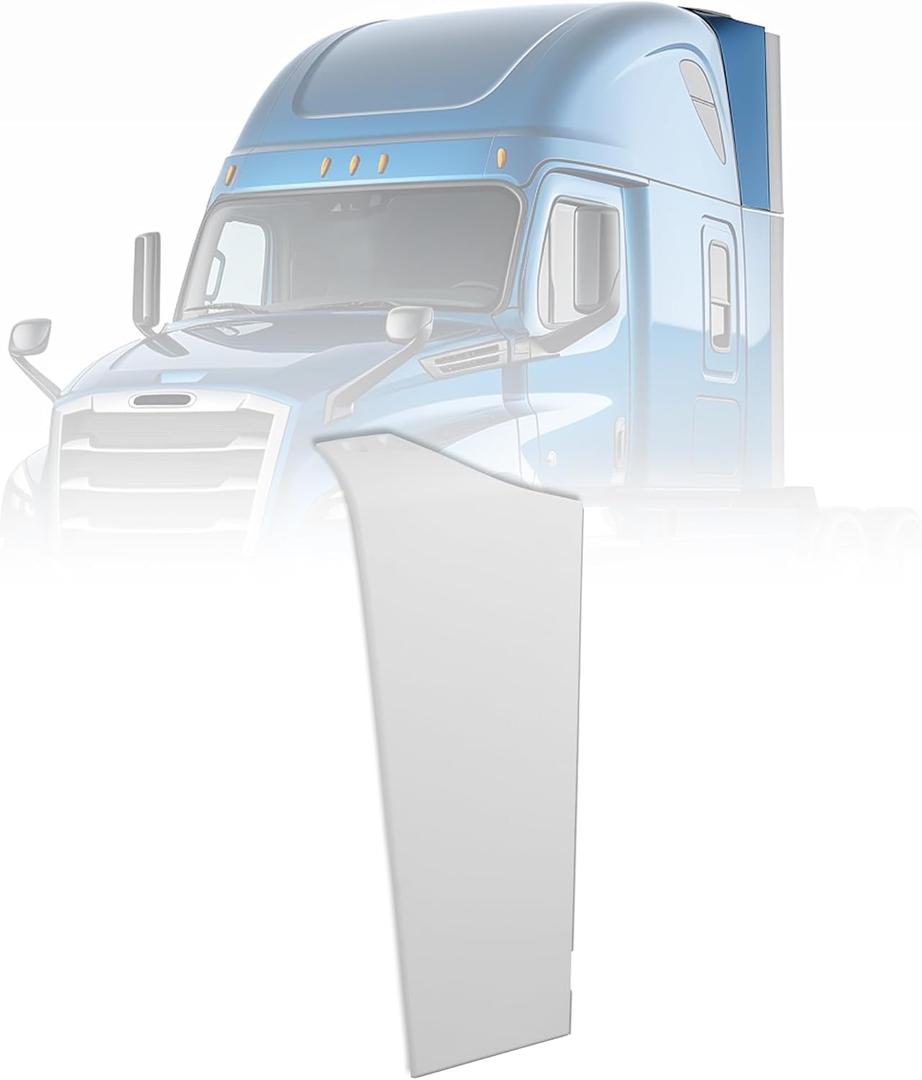 HECASA Semi Behind Cab Cabin Fairing Extension Compatible with Cascadia