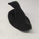 Witch Hat Halloween Witches Hat Adult Black Witch Hats for Women Girls Wide Brim Wizard Cap