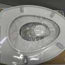 Jool Baby Quick Flip Toilet Seat with Built-in Potty & Splash Guard for Toddler Training, Slow Close (Elongated)