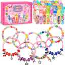 Ulema 24 Pack Bracelet Wands,Charm Bracelet Jewelry Making Kit,Birthday Gifts,Goodie Bags Stuffers,Party Favors Supplies,Classroom Rewards,Return Gifts